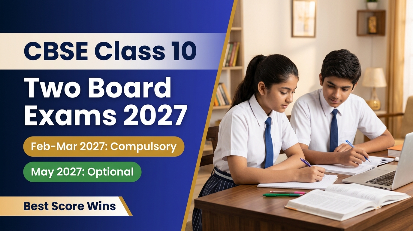 CBSE Class 10 Two Board Exams 2027: Should Your Child Give Both? - Dheeru Home Tuitions
