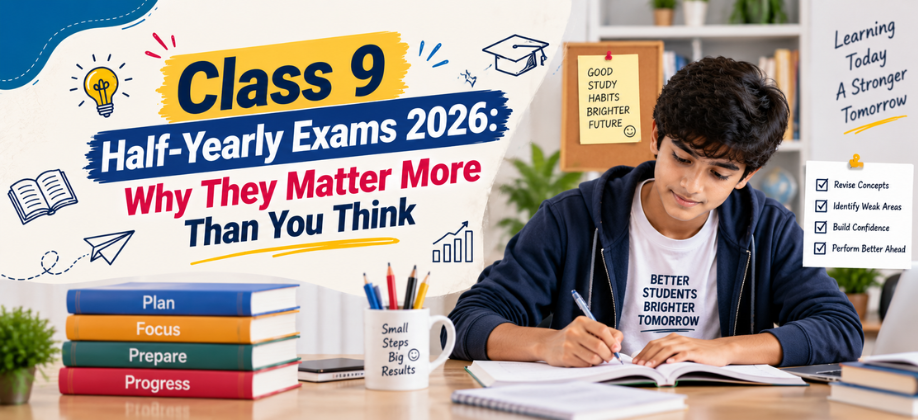 Class 9 Half-Yearly Exams 2026: Why They Matter More Than You Think - Dheeru Home Tuitions