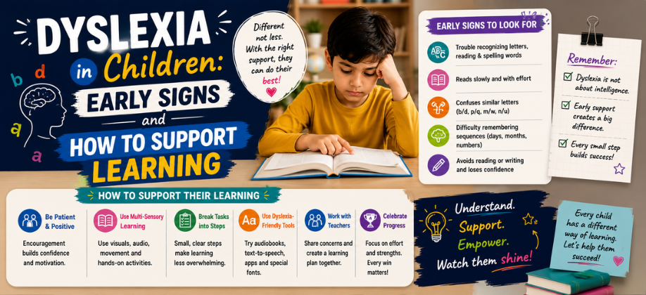 Dyslexia in Children: Early Signs and How to Support Learning