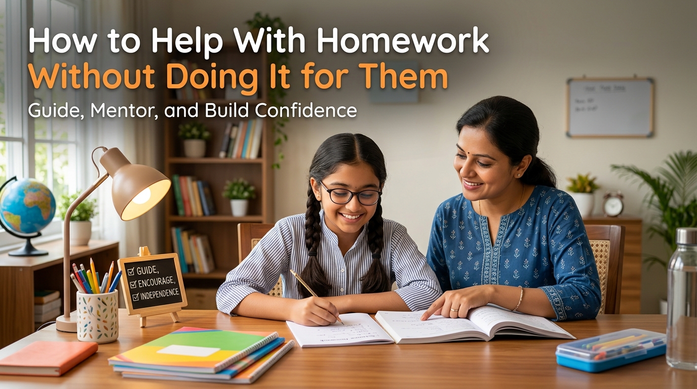 How to Help With Homework Without Doing It for Them