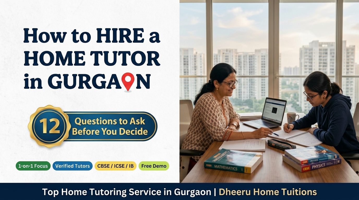 Competitive Exam Home Tuition in Gurugram