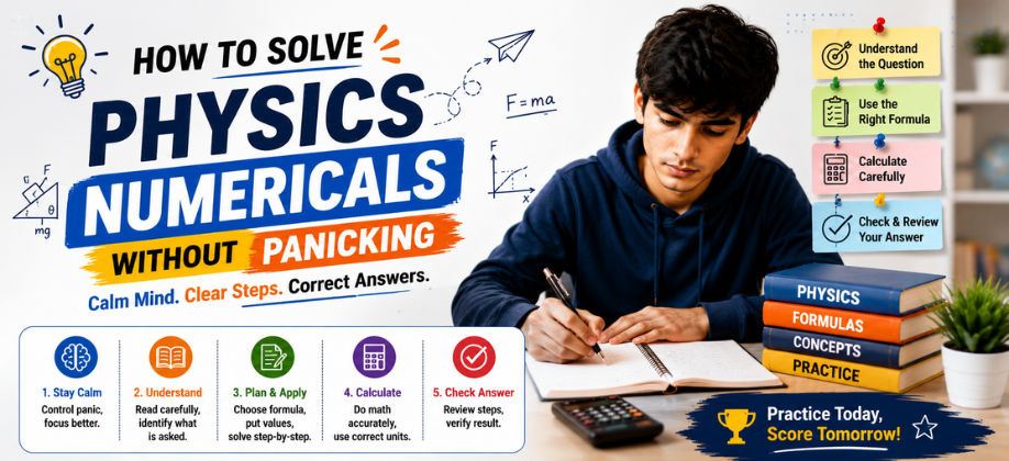 How to Solve Physics Numericals Without Panicking