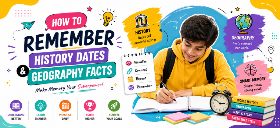 How to Remember History Dates and Geography Facts